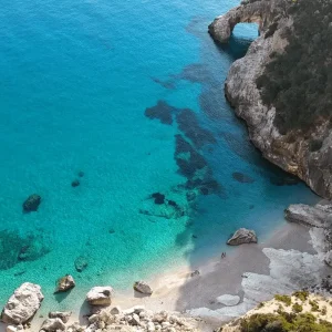il meraviglioso mare della spiaggia di Cala Goloritze